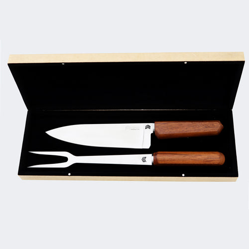 Oiti Brasa BBQ Kit - 8” Chef Knife 3001/8 And 9” Fork With Case - 3001/8 K1