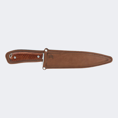 Cimo Campeira Stainless Steel Wood Handle Knife with Sheath - CP789/8-MAD C/B