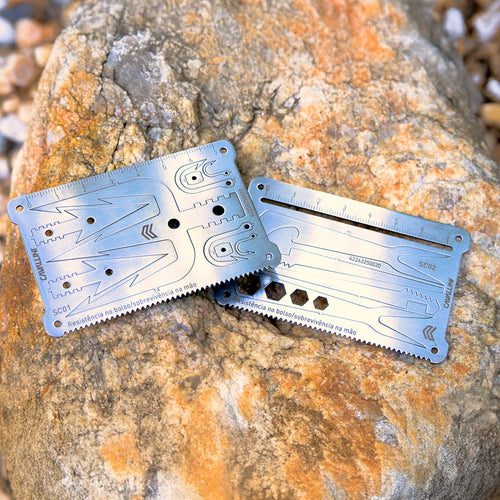 2-card survival kit - Bushcraft + Urban EDC