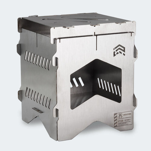 Cimo Inoxfire Portable Disassembly Stove with Black Bag - IF120P