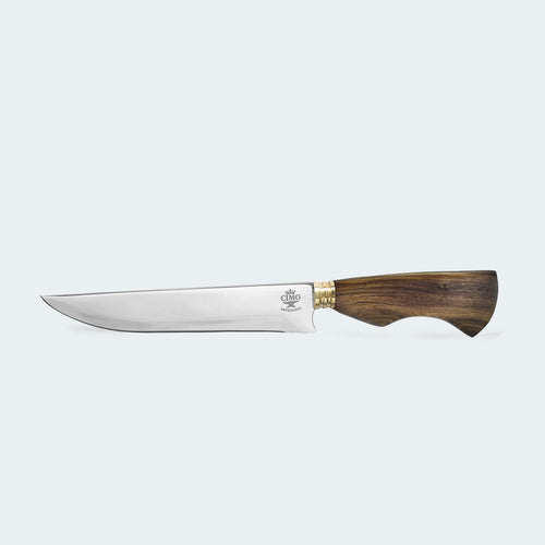 Cimo Handmade Knife 1964/8 Wooden Handle with Leather Sheath - 1964/8 MAD C/B