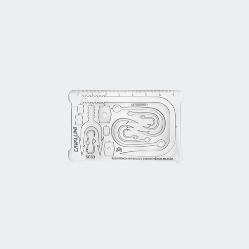 Cimo Inox Fishing 10-in-1 Survival Card - SC03