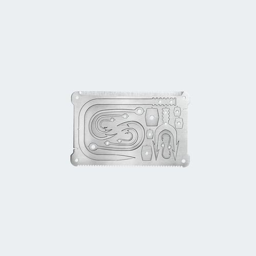 Cimo Inox Fishing 10-in-1 Survival Card - SC03
