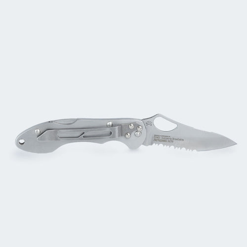 Cimo Gecko 7 Roping Stainless Steel Pocket Knife with Clip - GE7R