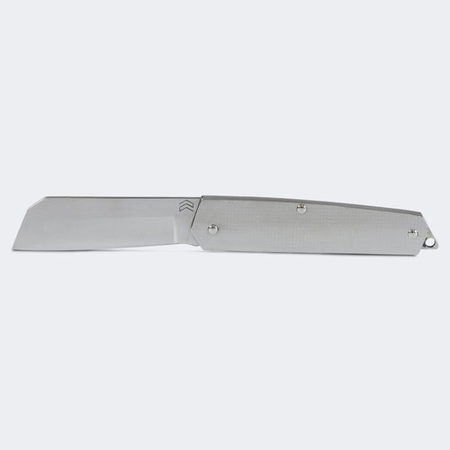 Cimo Stainless Steel Knife with Stainless Steel Handle and Clip - 59/3 CLIP