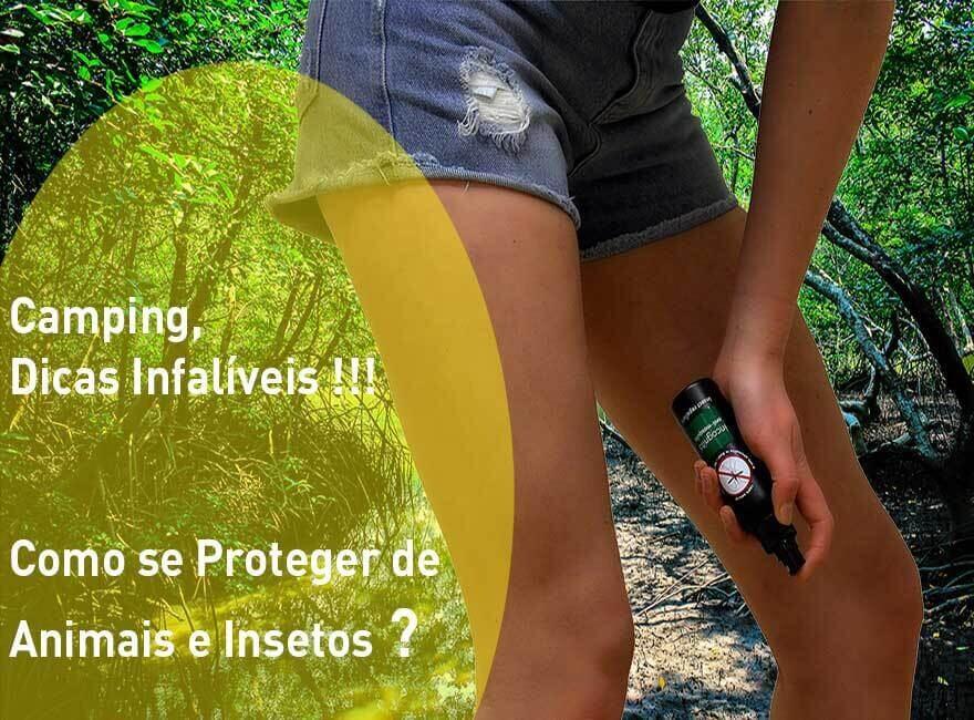 Dicas de acampamento: Como se proteger de animais e insetos?