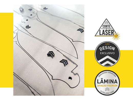 Tecnologia de corte a laser na fabricação de lâminas