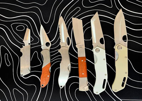 10 Types of Pocket Knife Blades and How to Choose the Ideal One