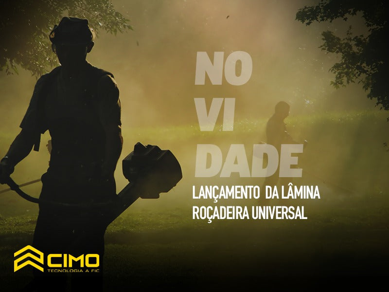 Mais uma inovação da Cutelaria Cimo: lâminas roçadeira universal!