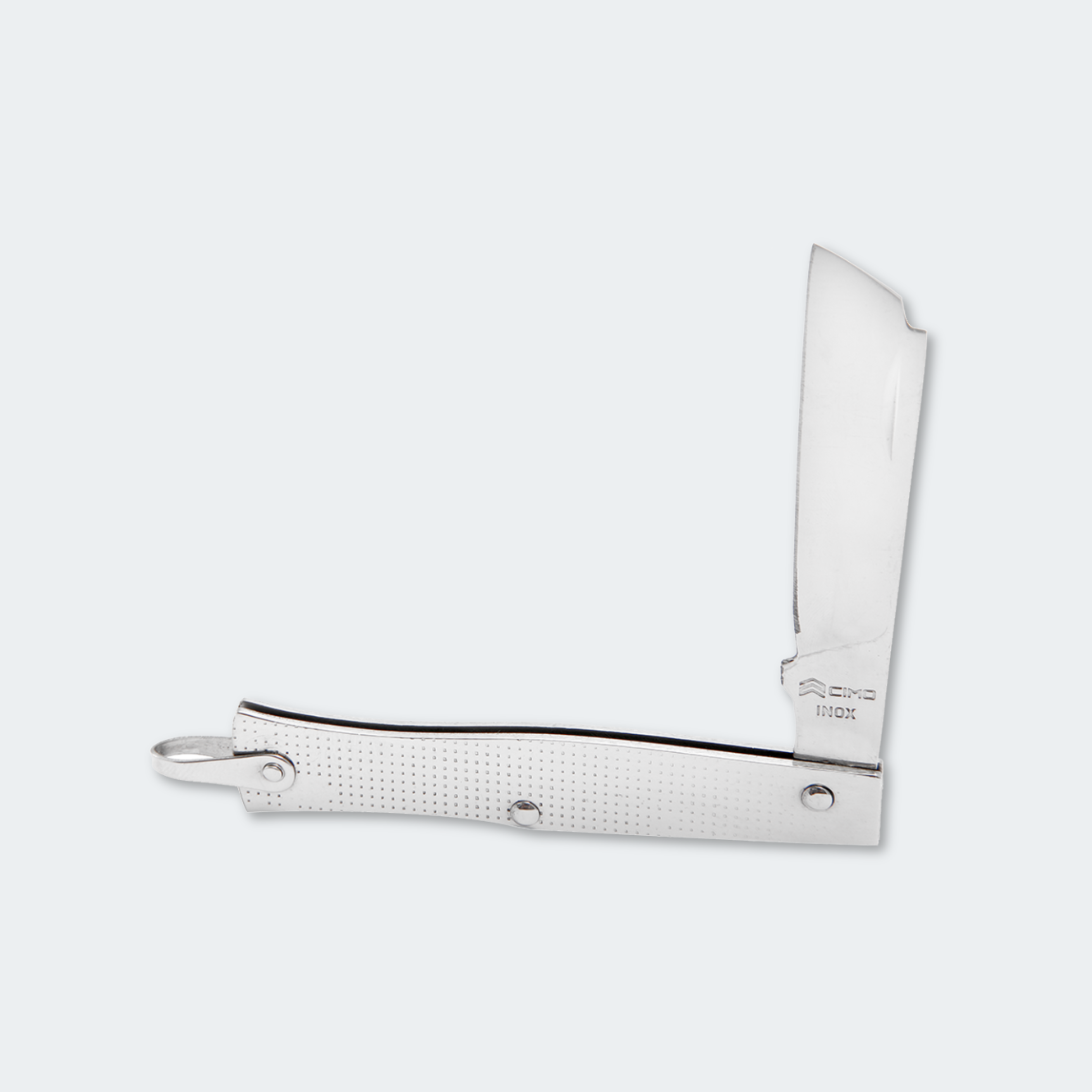 Cimo Traditional Stainless Steel Pocket Knife with Sheath - 220/3 C/B