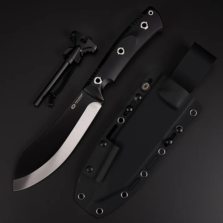 BigMuk-BK Machete With Armor – 1095 Steel, G10 Handle | Heavy Cutting and Bushcraft