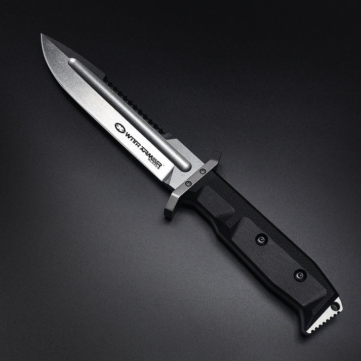 Expendable Knife With Armor – D2 Steel, G10 Handle | Versatile for EDC and Outdoor