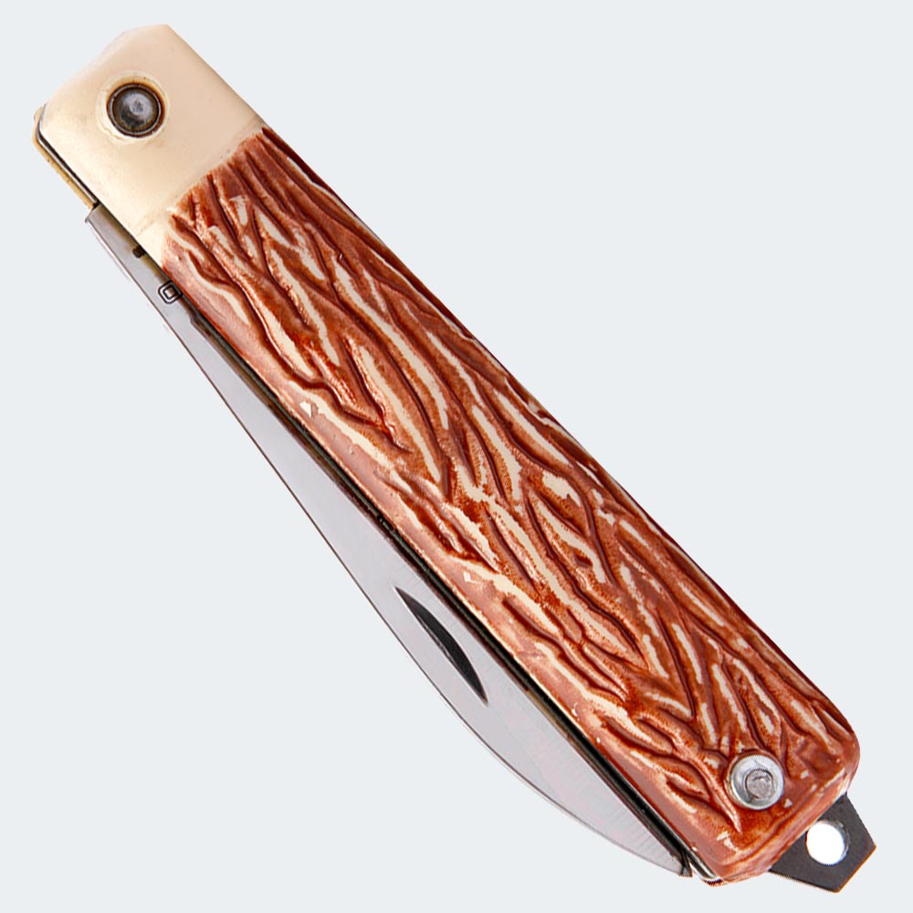 Cimo Carbon Acetate Handle Pocket Knife - 52/P CARB