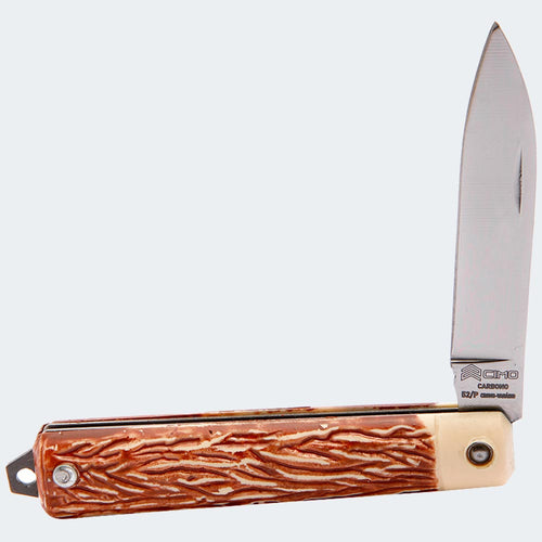 Cimo Carbon Acetate Handle Pocket Knife - 52/P CARB
