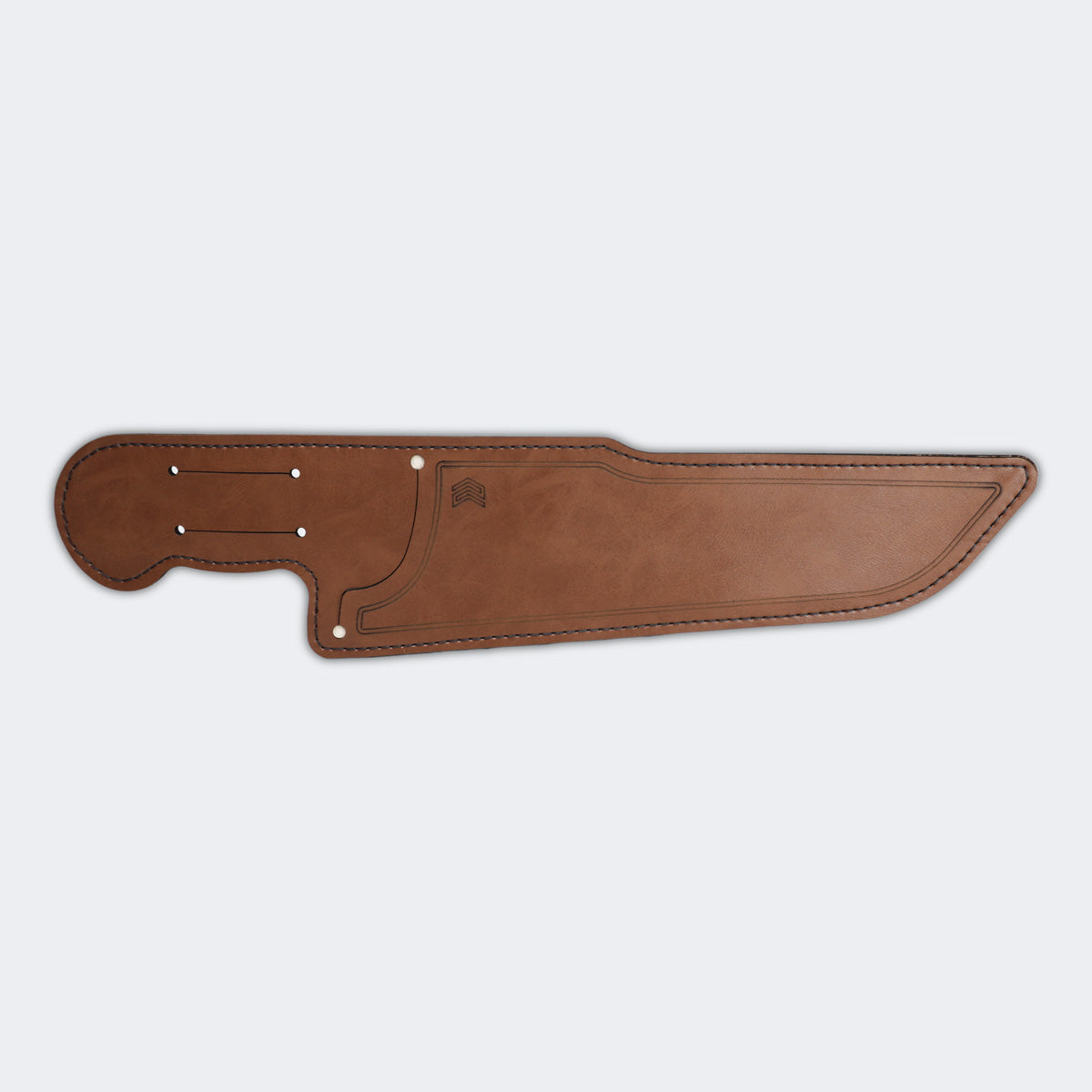 Cimo Stainless Steel Knife with Wooden Handle and Sheath - 660/P C/B
