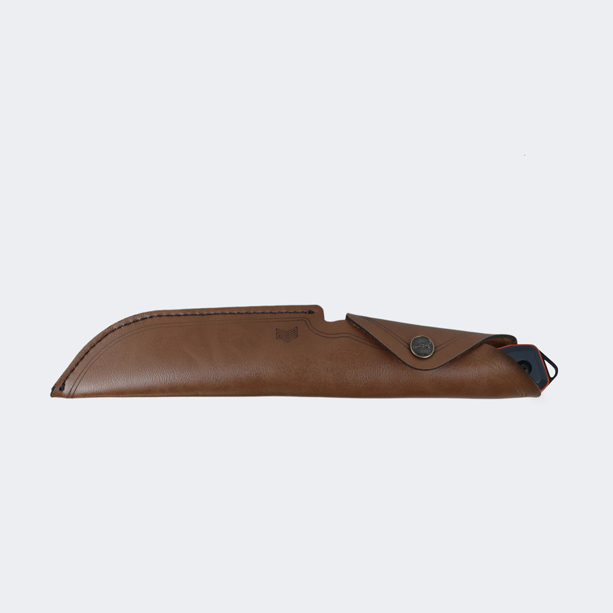 Cimo Ax Cosme Carbono 5” Black Rigiflex Cyber Handle Knife with Sheath - 4042/5 RFCY-PT