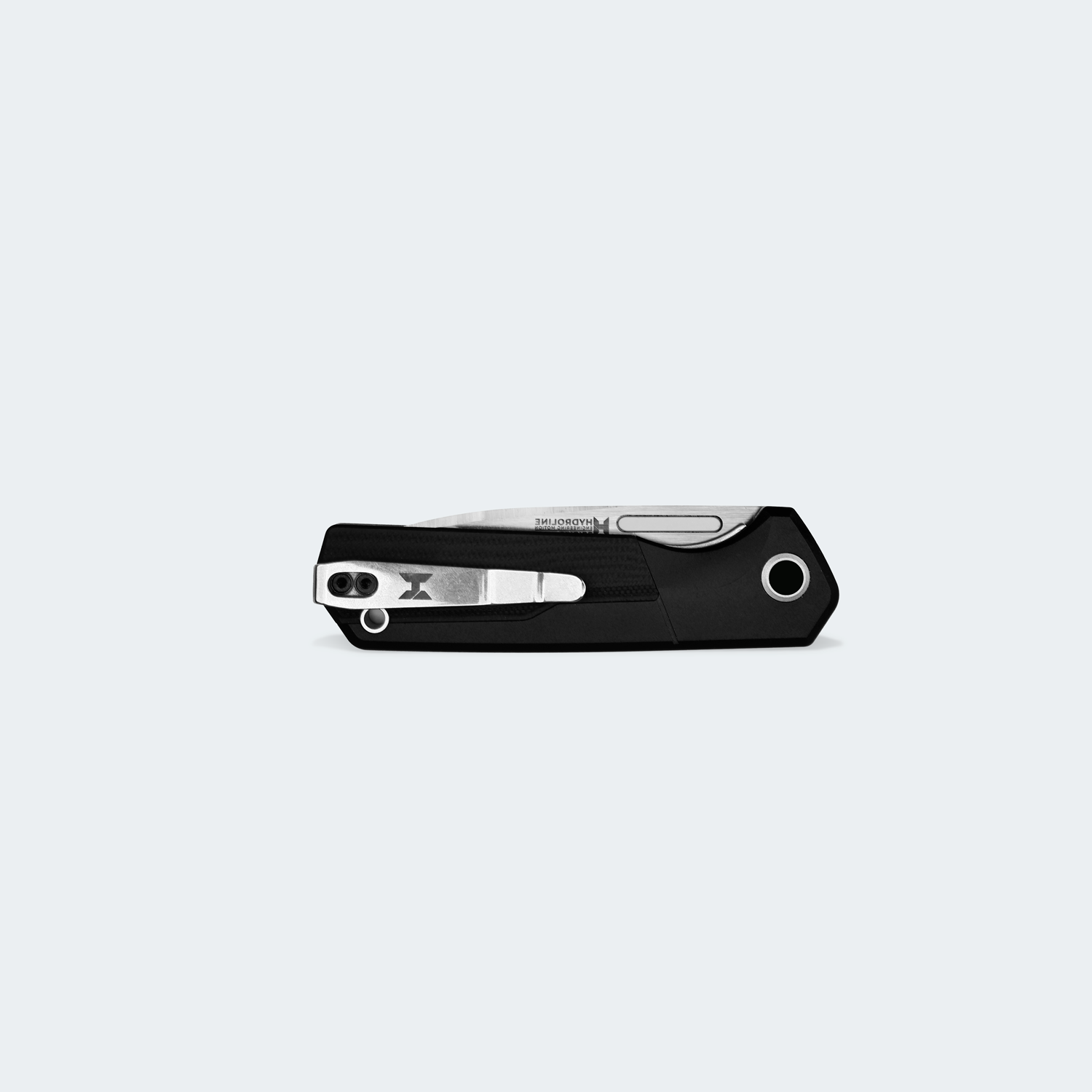 HydroStride Eclipse — Canivete EDC 79mm Lâmina 14C28N All-Black