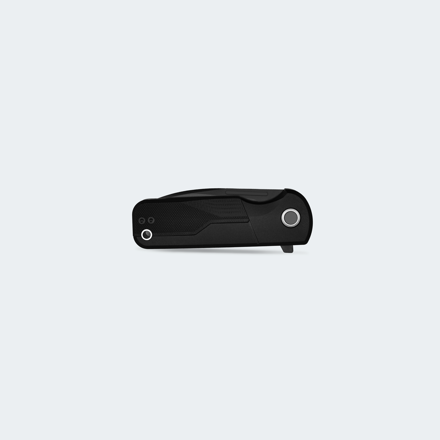 HydroSight Full Eclipse — Canivete EDC 70mm Stealth All-Black PVD