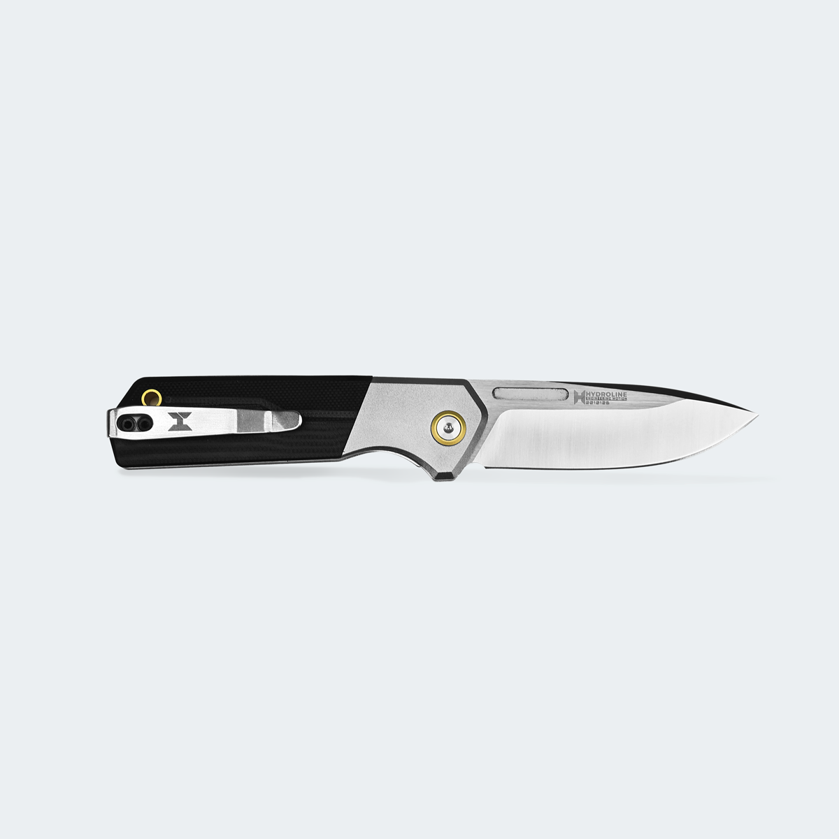 HydroStride Tracer — Canivete EDC 79mm Lâmina 14C28N Acetinado