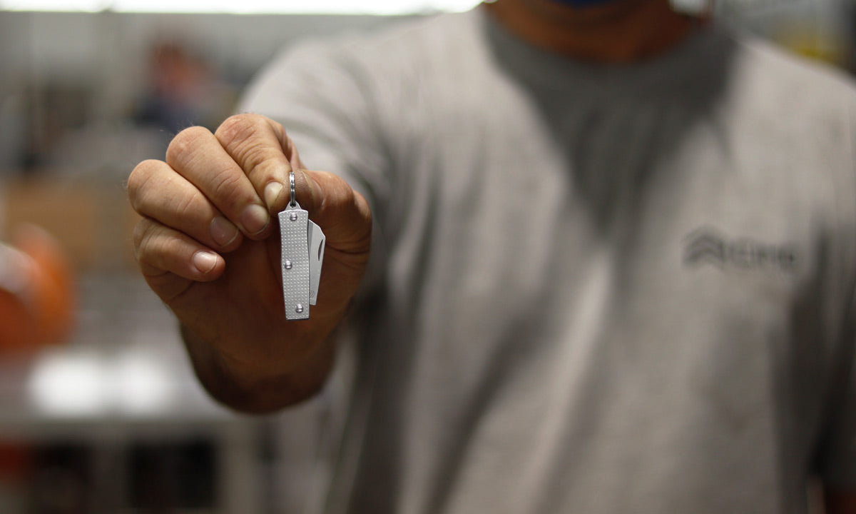 Cimo 220/7 Traditional Mini Stainless Steel Pocket Knife - 220/7