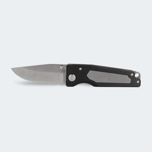 Cimo Colombo Stainless Steel Pocket Knife with Carbon Fiber Handle and Clip - CO178-FC