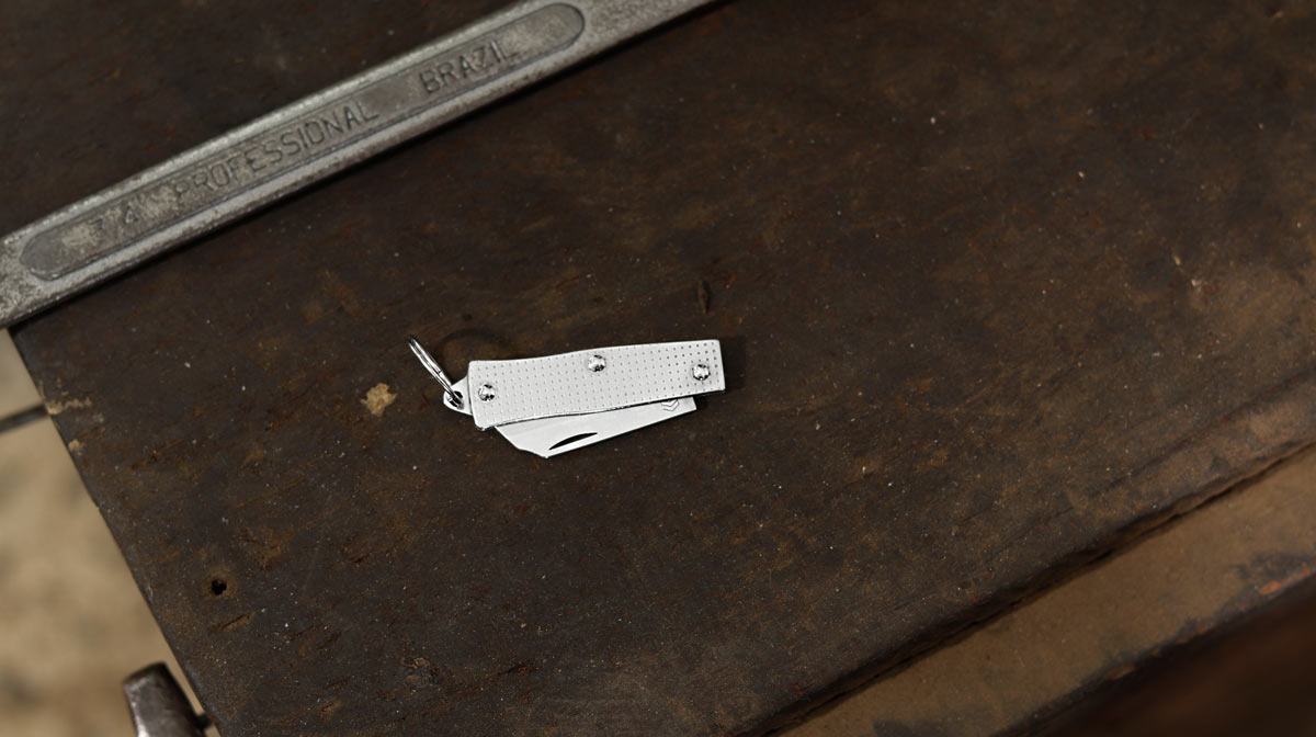 Cimo 220/7 Traditional Mini Stainless Steel Pocket Knife - 220/7