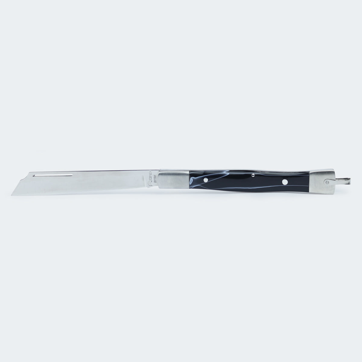 Special Edition Icons Cimo Penknife 330/L Stainless Steel Black Acrylic Handle + 220/3 Mini