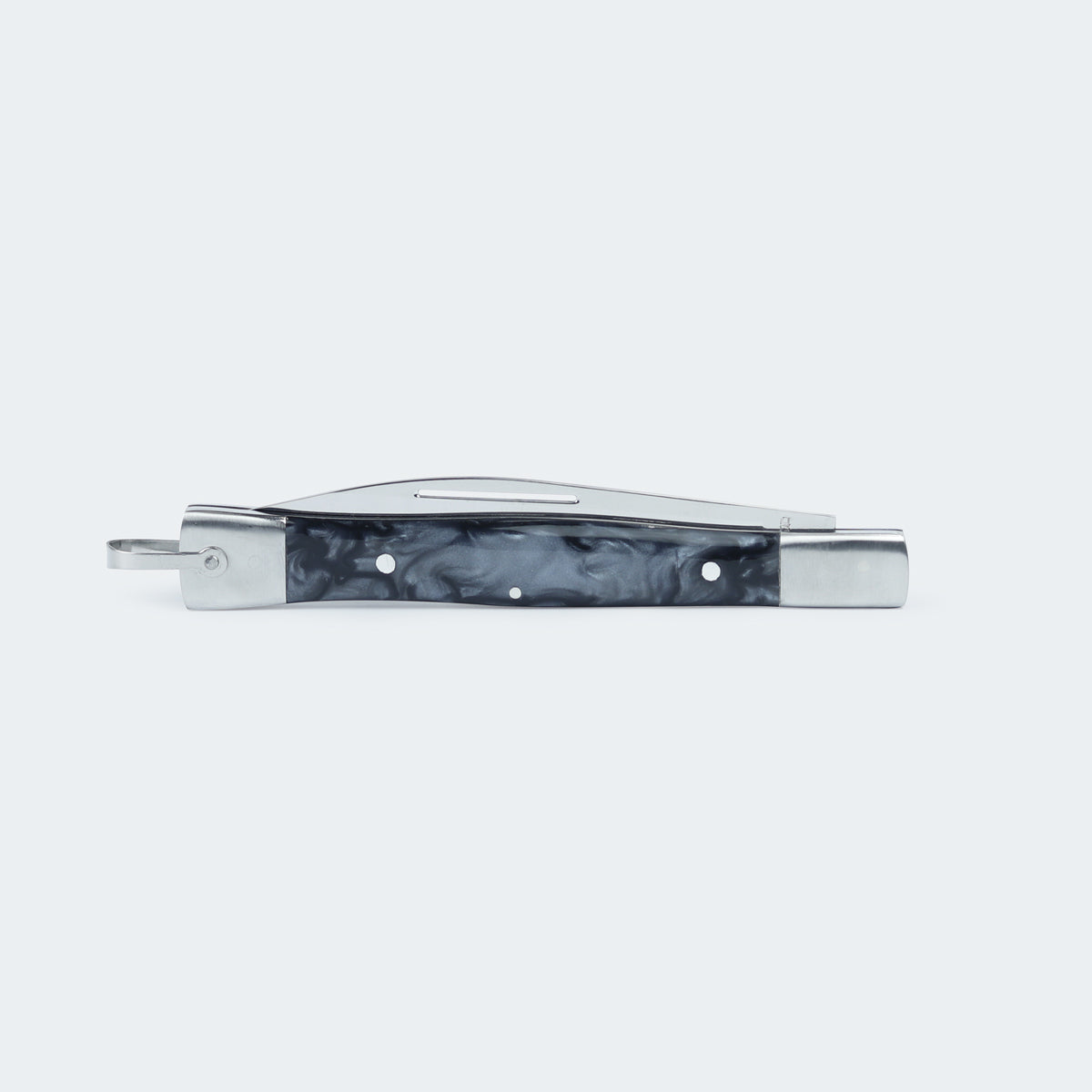 Special Edition Cimo Canivete Icons 330/P Stainless Steel Black Acrylic Handle + 220/7 Mini