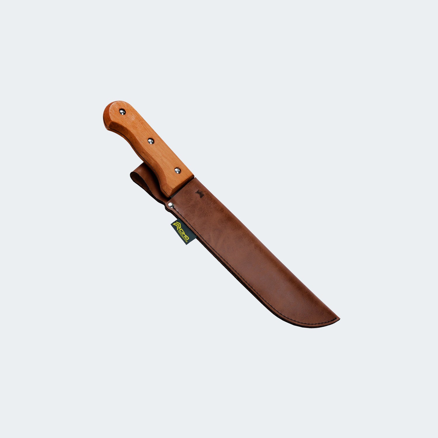 Cimo Machete 10” Wooden Handle With Sheath - 1030/10