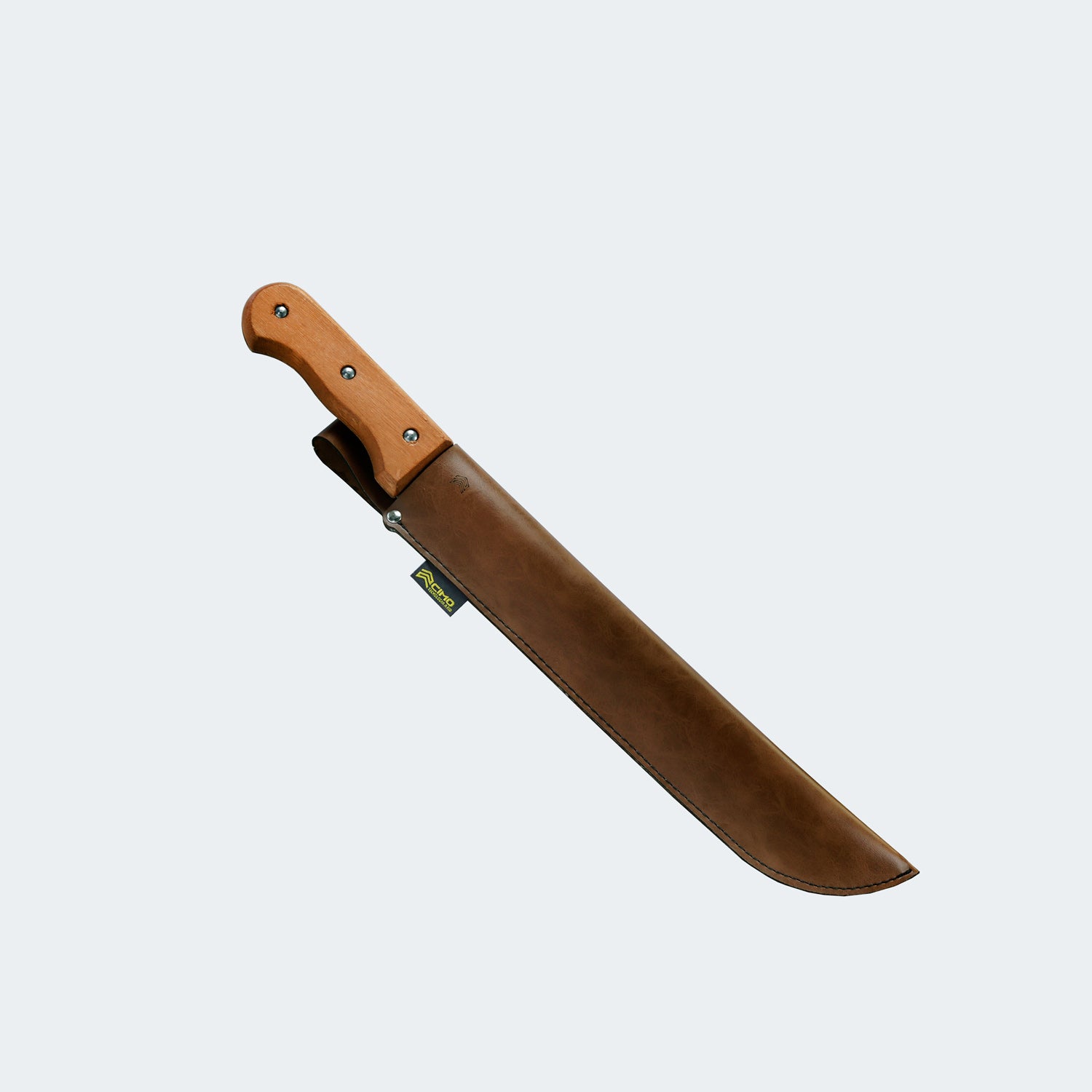 Cimo Machete 12" Wooden Handle with Sheath - 1030/12