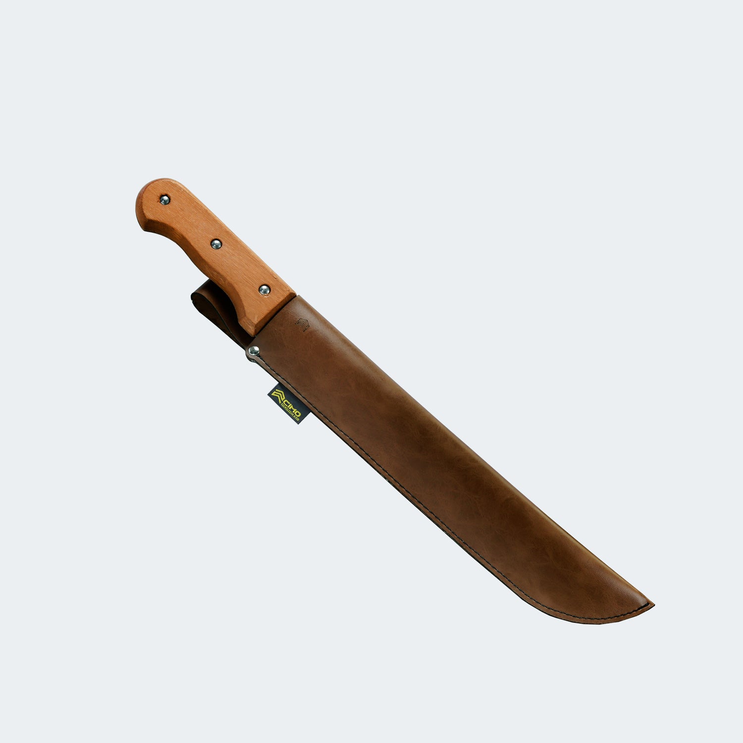 Cimo 14” Machete with Wooden Handle and Sheath - 1030/14
