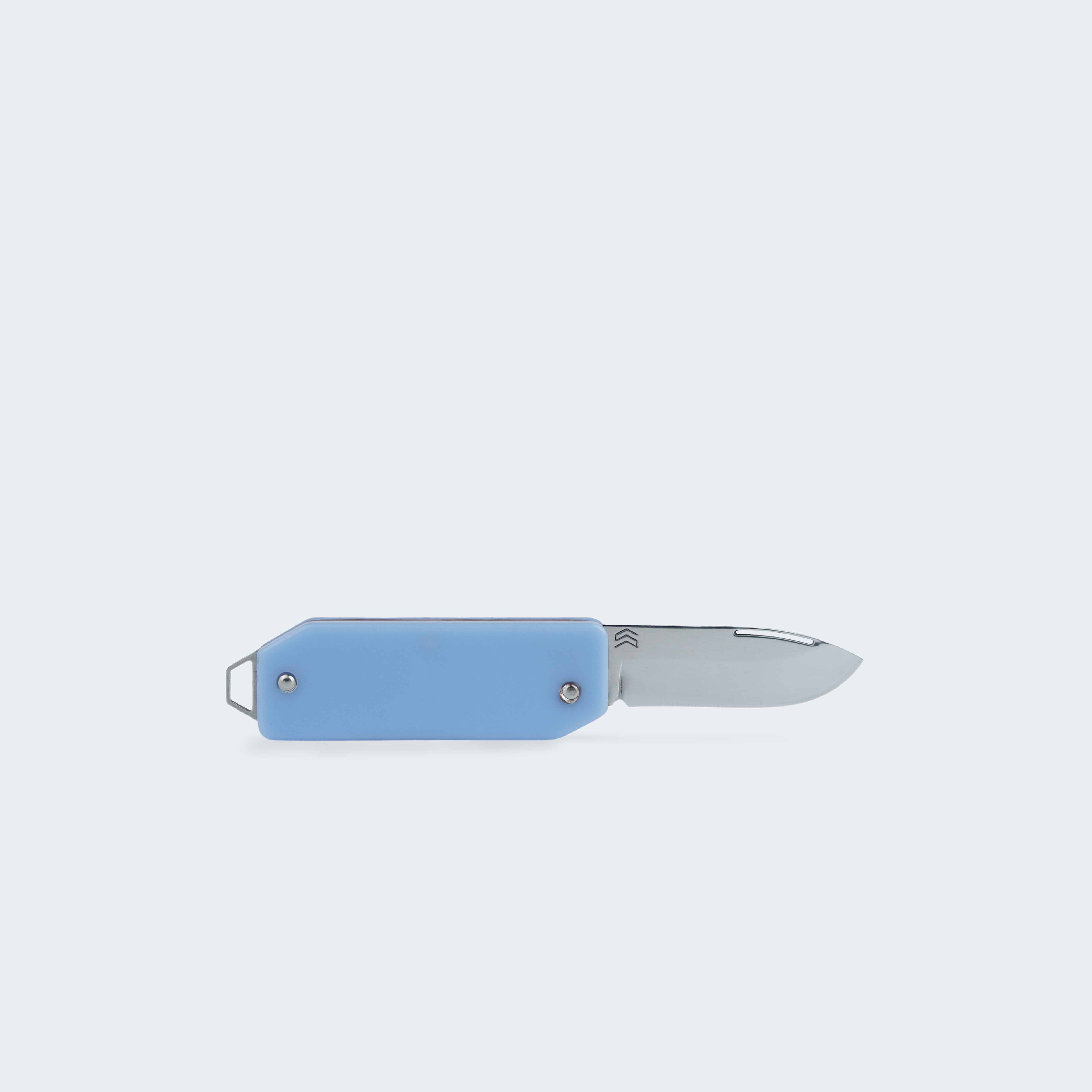 Cimo Mirim 49 Stainless Steel Pocket Knife, Baby Blue Handle - MI49-AB