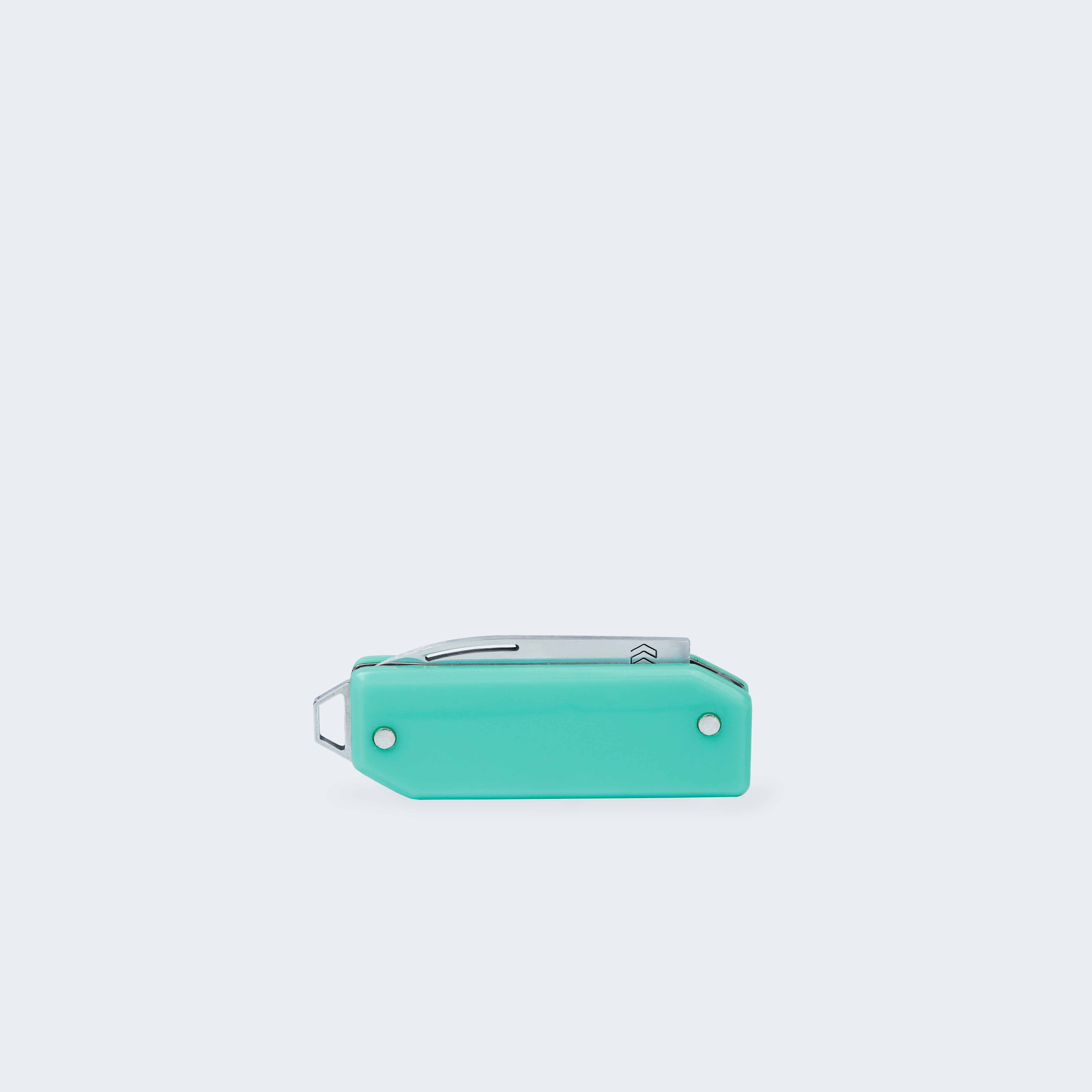 Cimo Mirim 49 Stainless Steel Knife with Tiffany Green Handle - MI49-VT