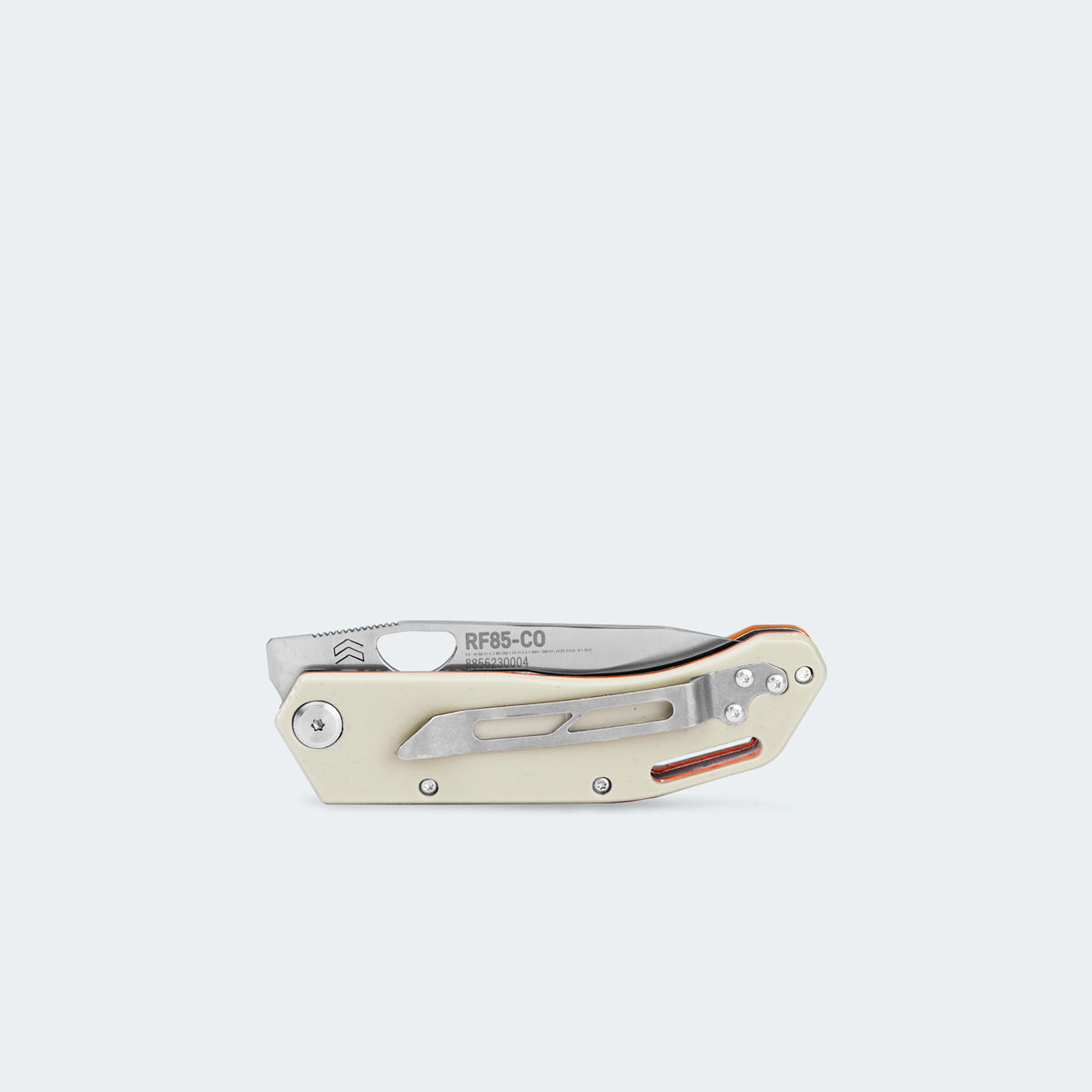 Cimo Inox Rigiflex Coyote Handle Pocket Knife with Clip - RF85-CO