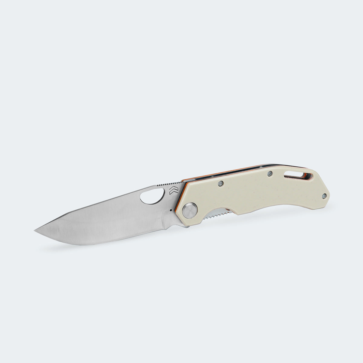 Cimo Inox Rigiflex Coyote Handle Pocket Knife with Clip - RF85-CO