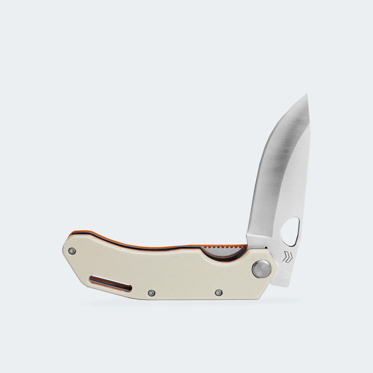 Cimo Inox Rigiflex Coyote Handle Pocket Knife with Clip - RF85-CO