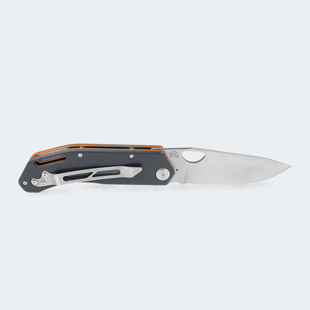Cimo Inox Rigiflex Handle Cyber Pocket Knife with Clip - RF85-CY