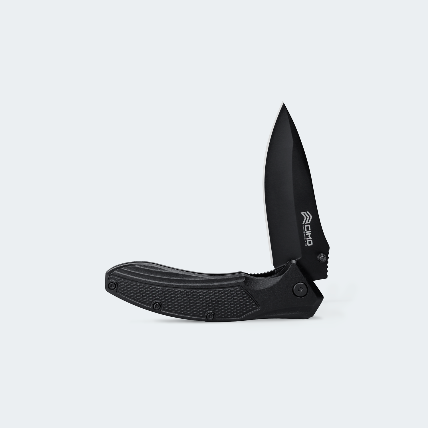 Cimo Tomahawk Stainless Steel Folding Knife with Aluminum Handle - 9754/3