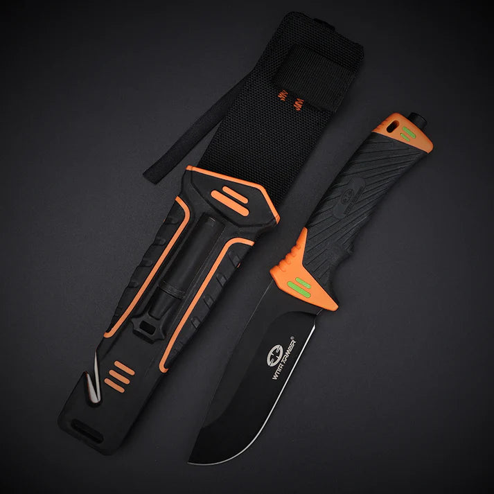 Nightingale Tactical Knife With Armour – 440C Steel, PP+TPR Handle | Durability and Performance