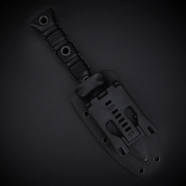 Bayonet Knife With Armour – 440C Steel, Kydex Sheath, G10 Handle | Compact and Resilient