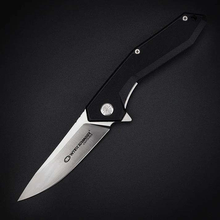 EDC Gent Knife With Armour – D2 Steel, Liner Lock, G10 Handle | Elegant and Functional
