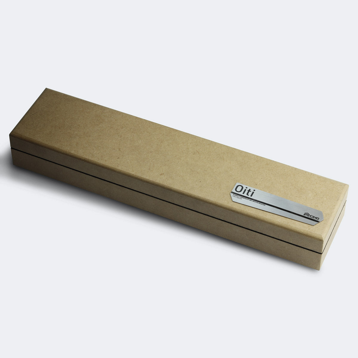 Cimo Oiti Chef Knife 8" Stainless Steel with Wooden Handle and Sheath - 3001/8 E