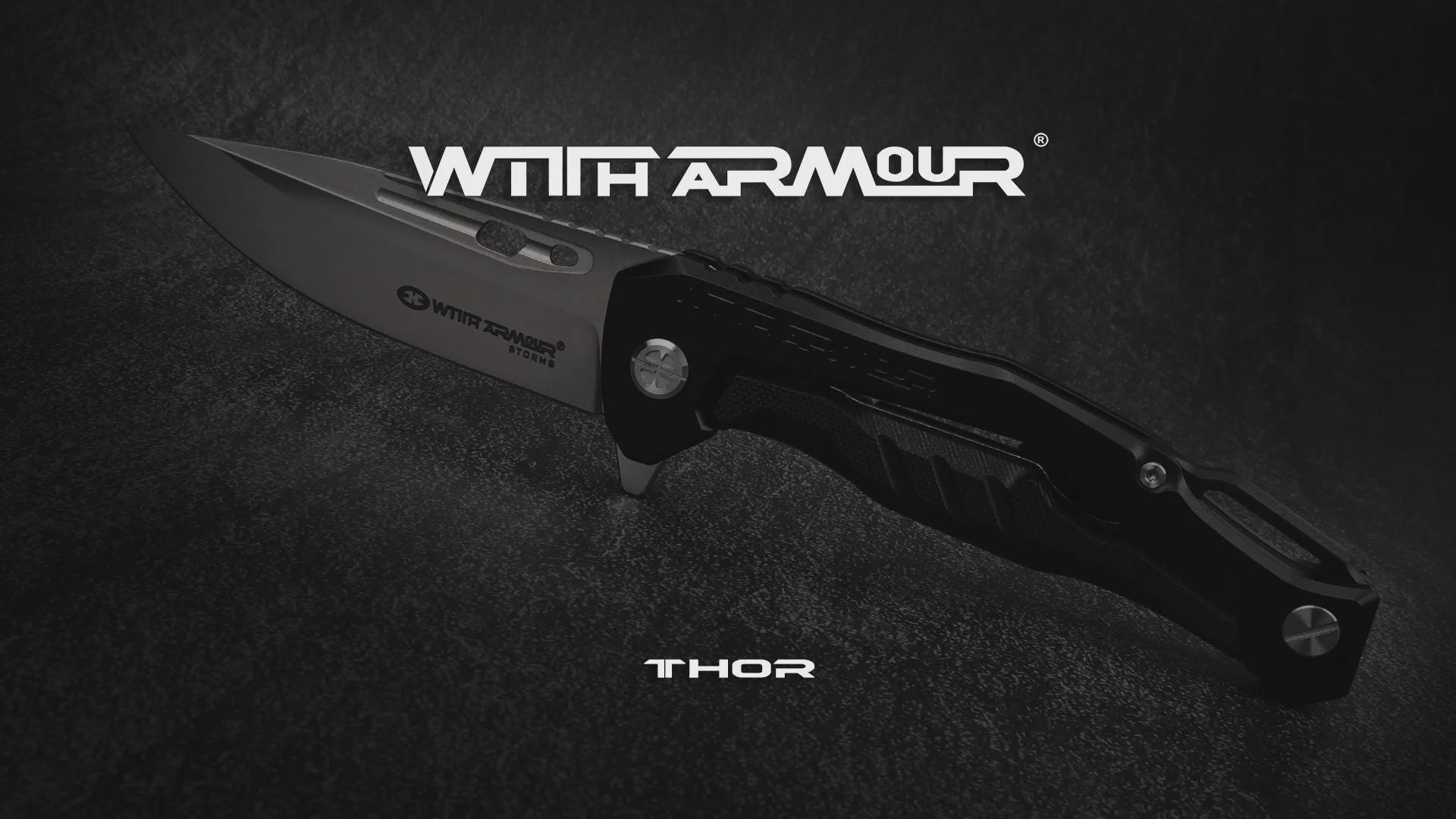 EDC Thor Folding Knife With Armour – D2 Steel, Frame Lock, G10 Handle | Strength and Precision