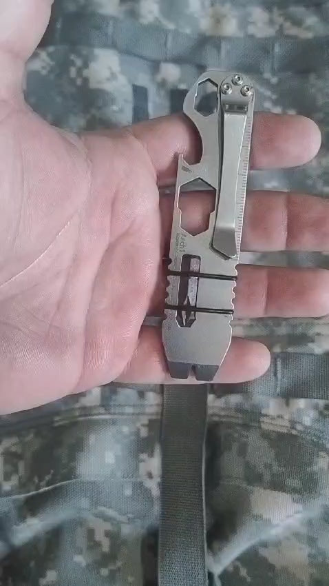 Pry Bar Cimo Arch 1 Stainless Steel 10-in-1 Multitool with Clip - ARC01