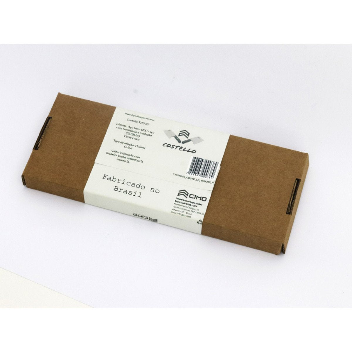 Costello Stainless Steel Cleaver with Wooden Handle - 3210/50