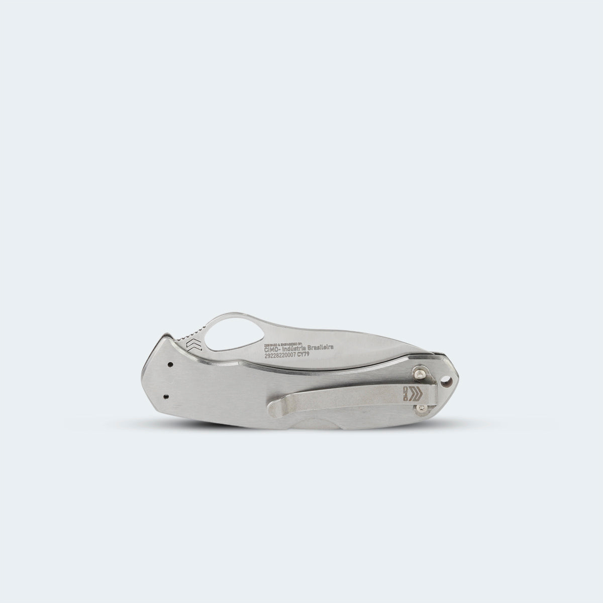 Cimo Cody Stainless Steel Pocket Knife with Clip - CY79