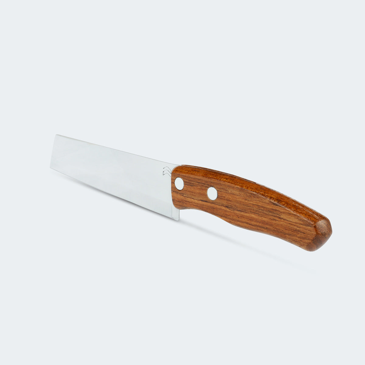 Cimo Cannes Santoku Knife 6" Stainless Steel Wood Handle - 2003/6