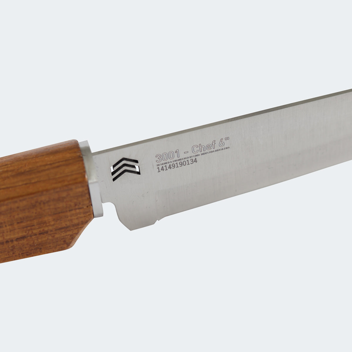 Cimo Oiti Chef Knife 6” Stainless Steel Wood Handle - 3001/6