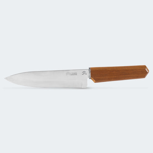 Oiti Chef Knife 7” Stainless Steel Wooden Handle - 3001/7