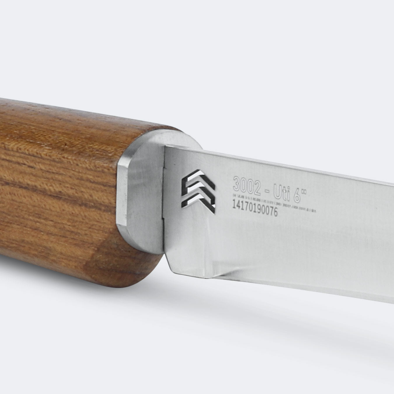 Cimo Oiti Multipurpose 6” Stainless Steel Knife with Wooden Handle - 3002/6